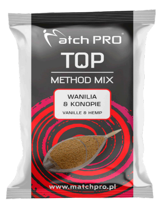 MATCH PRO METHOD MIX VANILJ & HAMPA 700G