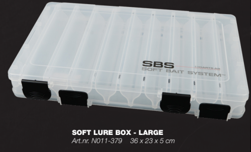 DARTS SOFT LURE BOX - LARGE