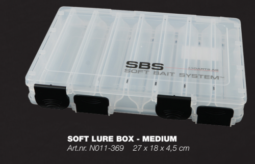 DARTS SOFT LURE BOX - MEDIUM