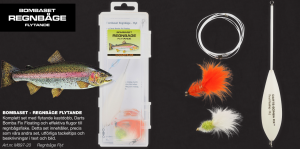 DARTS BOMBASET REGNBÅGE - FLYTANDE