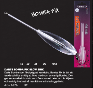 DARTS BOMBA FIX SINKING