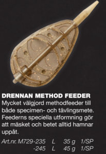 DRENNAN METHOD FEEDER