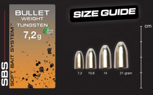 DARTS BULLET WEIGHT TUNGSTEN