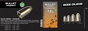 DARTS BULLET WEIGHT TUNGSTEN