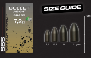 DARTS BULLET WIGHT BRASS