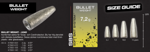 DARTS BULLET WEIGHTS LEAD