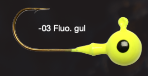 DARTS CURLY HEAD SP - GUL