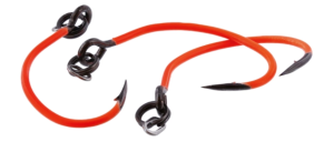 WESTIN RIGGED TROUT - SINGLE HOOKS UV ORANGE