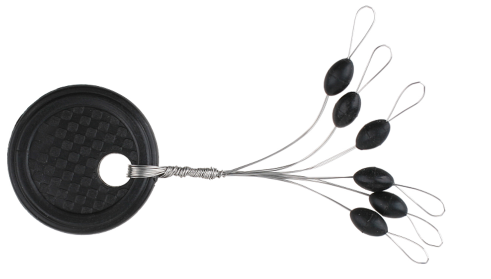 MIKADO STOPPERS RUBBER - BLACK