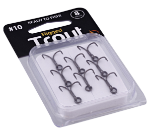 WESTIN RIGGED TROUT TREBLE HOOKS (4-PACK)