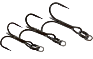 WESTIN RIGGED SEATROUT TREBLE HOOKS BLACK (5-PACK)