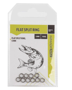 ARMADA FLAT SPLIT RING 10-PACK