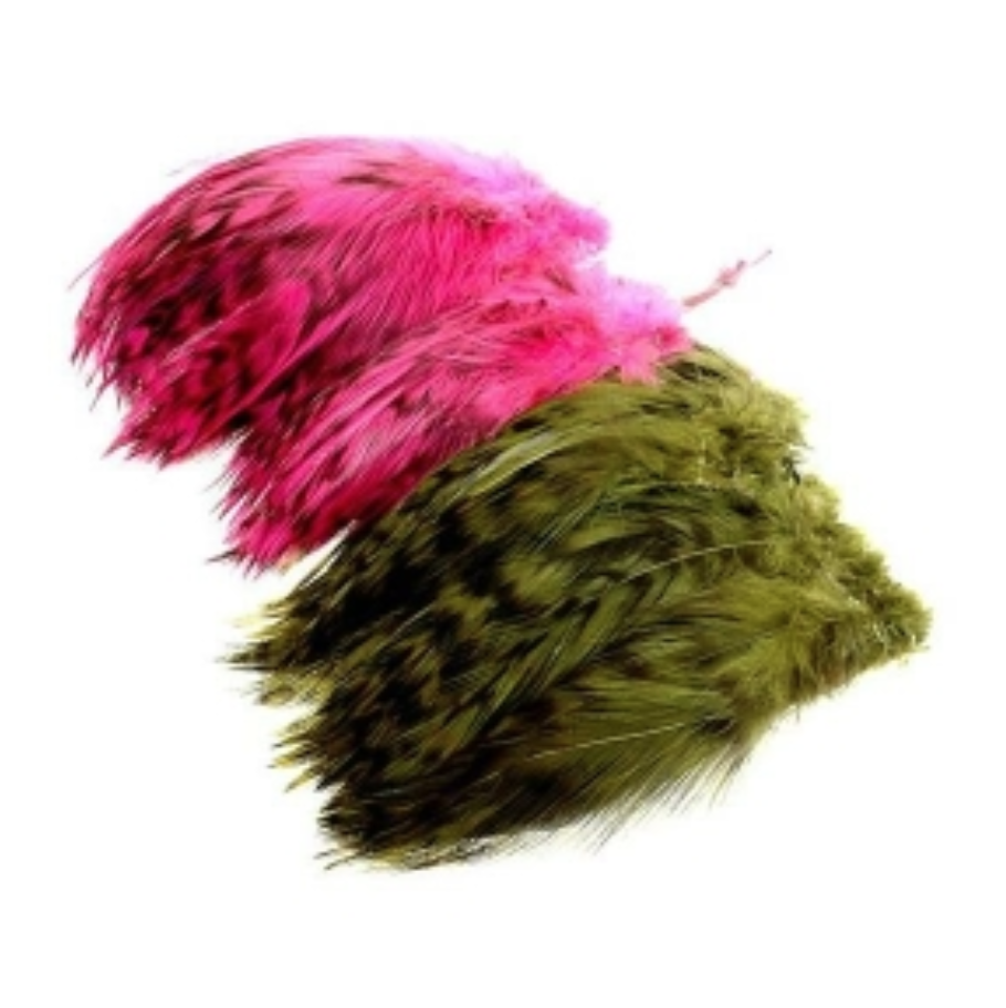 BARRED STRUNG NECK HACKLE