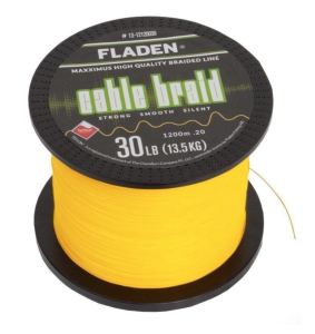 FLADEN MAXXIMUS CABLE BRAID YELLOW 1200M BULK