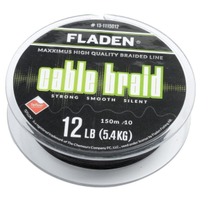 FLADEN MAXXIMUS CABLE BRAID BLACK 150M