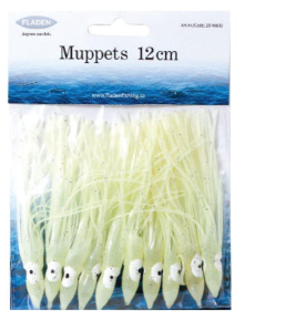 BLÄCKFISKAR 9CM 10ST SJÄLVLYSANDE