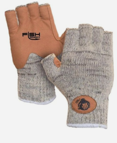 FISH MONKEY WOOLY FALF FINGER GLOVES