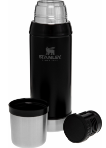 STANLEY TERMOS 0.75L CLASSIC VACUUM - MATTE BLACK