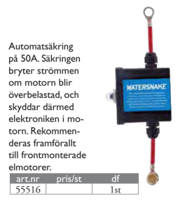 WATERSNAKE AUTOMATSÄKRING