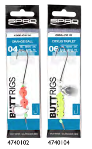 02 SALT BUTT RIGS VIOLET BEAD #2/0