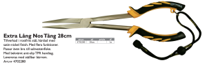 SPRO EXTRA LONG NOSE PLIERS 28CM