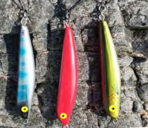 VICKE 15GR - RÖDFLUO/METALLIC SVART