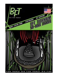 BFT TITANIUM NO-KINK LEADER 50LB 305CM