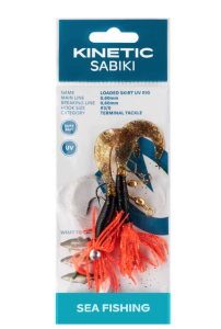 SABIKI LOADED SKIRT UV BLACK GLITTER 3/0