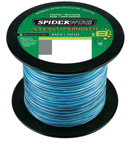 SPIDERWIRE STEALTH SMOOTH 8 2000M - BLUE CAMO