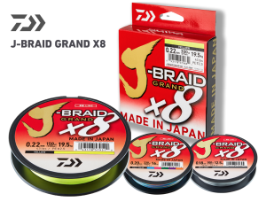 DAIWA J-BRAID X8 GRAND 300M - MULTICOLOR