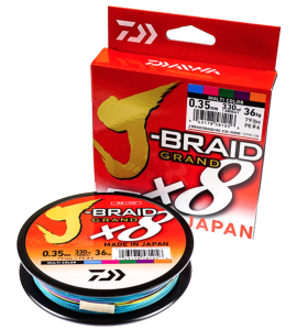 DAIWA J-BRAID X8 GRAND 300M - MULTICOLOR