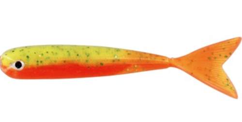 MEGATEEZ V-TAIL 5CM 1G GREEN TOMATO 8PCS
