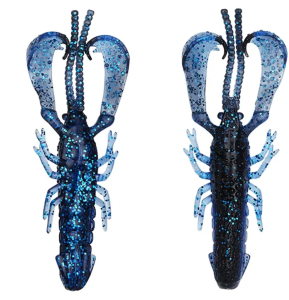 SG REACTION CRAYFISH 7.3CM (5-PACK) - BLACK N BLUE