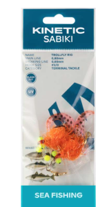 KINETIC SABIKI TROLLFLY - ORANGE/PINK