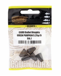 CAMO BULLETS WEIGHTS - GREEN PUMPKIN