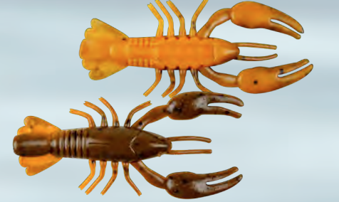 YUM NED CRAW 2 - ORANGE BROWN