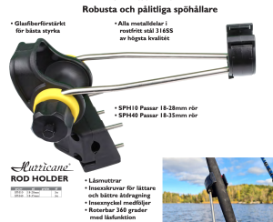 HURRICANE ROD HOLDER
