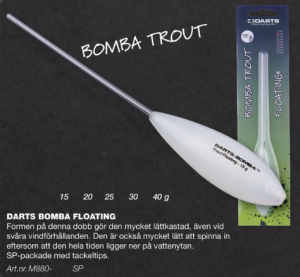 DARTS BOMBA TROUT FLOATING