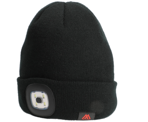 WINTER CAP - LED BEAINE - BLACK