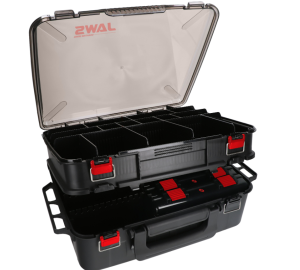 TWO COMPARTMENT JAWS - BLACK