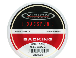 VISION DACSPUN BACKING 200M 0.30MM/36LB