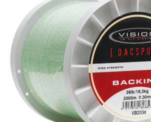 VISION DACSPUN BACKING 200M 0.30MM/36LB