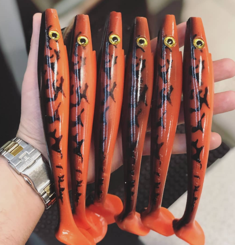 PIG SHAD JR 20CM 50GR (2-PACK) - TÅNGLAKE II (FISKEDAGS CUSTOM)