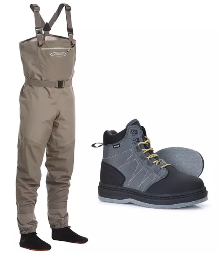 VISION ATOM WADER + VISION ATOM FELT SHOES