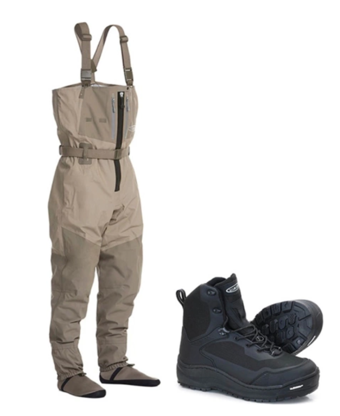 VISION KOSKI ZIP WADER COMBO (WADER + GUMMI MUSTAD)