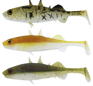 WESTIN STANLEY THE STICKLEBACK 7.5CM CLEAR WATER MIG (3-PACK)