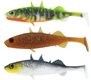 WESTIN STANLEY THE STICKLEBACK 9CM DARK WATER MIG (3-PACK)