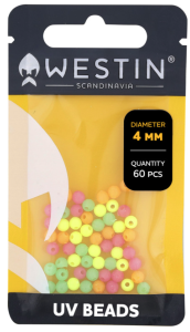 WESTIN UV BEADS HARD/SOFT 4MM 60PCS - MULTI