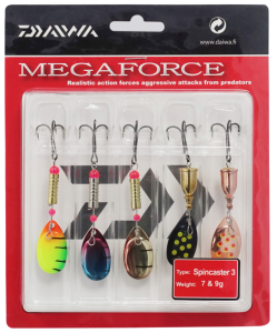DAIWA MEGAFORCE SPINNER KITS