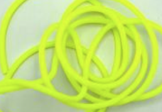 FLADEN LUMINOUS TUBE YELLOW - 7MM 1M